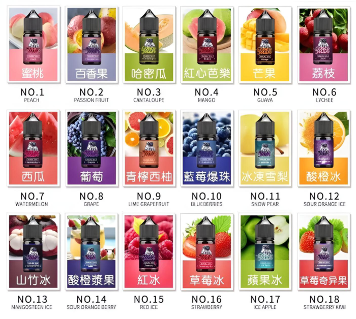 太空人煙油 SPACEMAN菸油 丁鹽小煙油 30ml/35mg 電子菸煙油 台灣電子菸批發：圖片 2