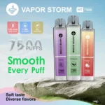 VAPOR STORM 風暴辣妹7500口拋棄式可充電電子煙 2 | 正品保證 快速發貨